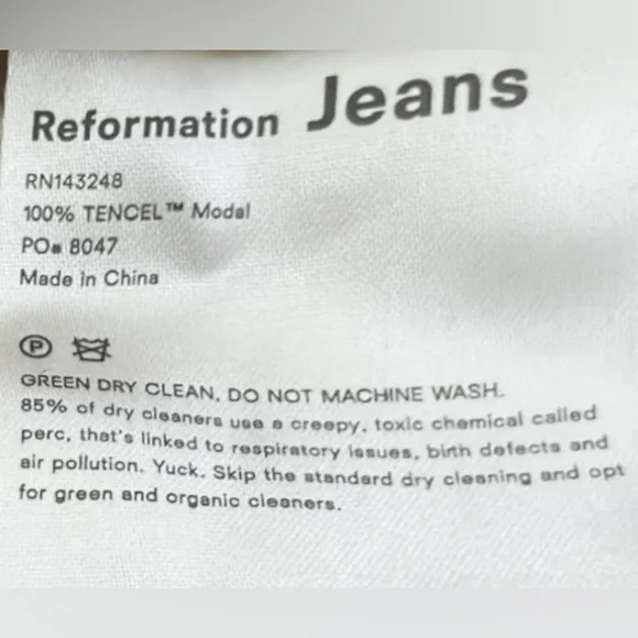 Reformation Madison mini dress Low Cut floral print in Yellow & white Size L - Picture 9 of 9